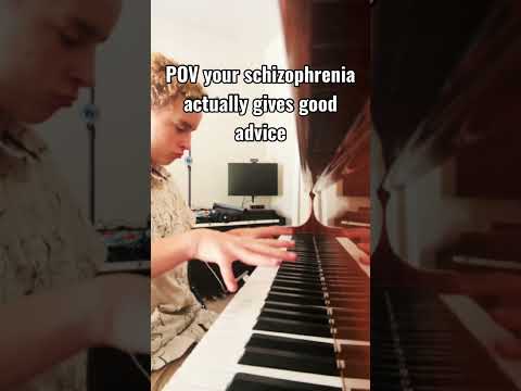 POV: your a pianist and have schizophrenia #funny #piano #fyp
