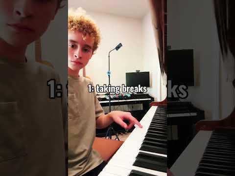 How to not be stressed🥀#pianist #funny #fyp #piano